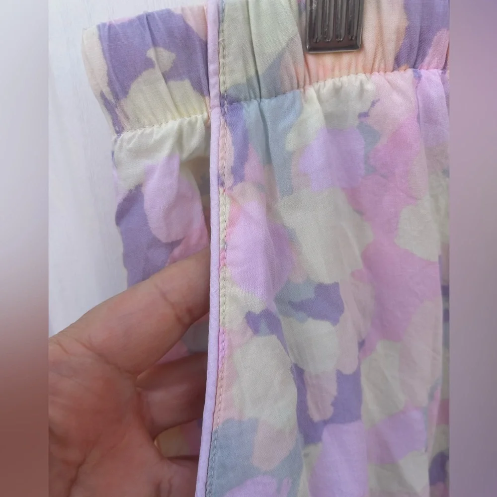 stars above Pastel Floral Skirt in Lavender, Pink & Cream sz Lrg EUC - Picture 4 of 8